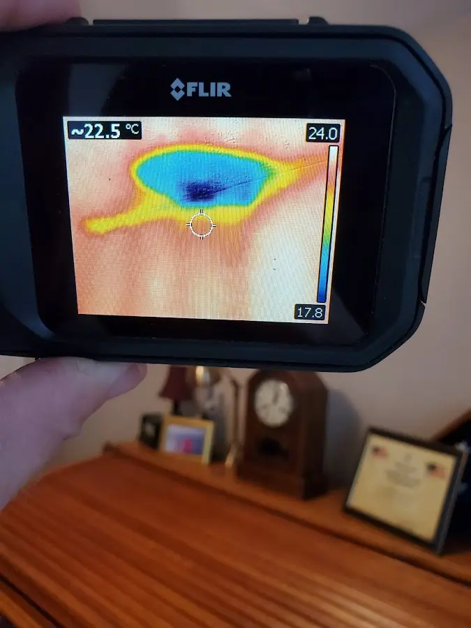 Thermal imaging inspection for water damage in Pawling